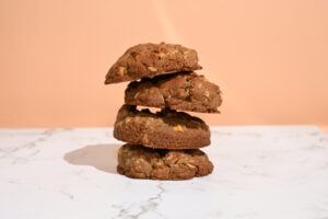Galleta De Manzana, Nuez Y Avena